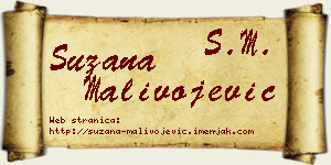 Suzana Malivojević vizit kartica